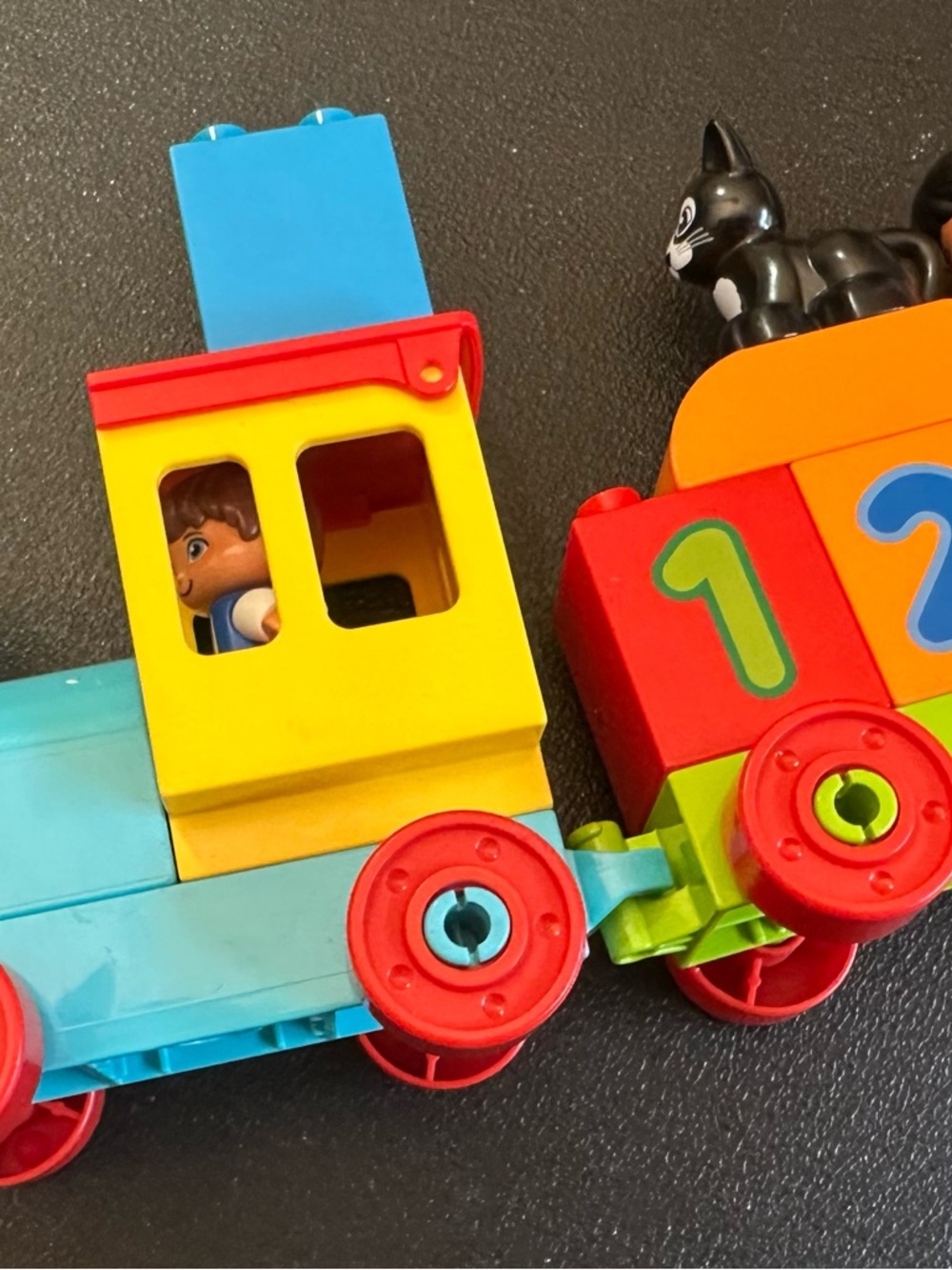 Lego Colorful Number Train – Blue, Yellow, Red, Orange, Green